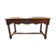 Oak table forming garden