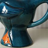 Poët Laval zoomorphic pitcher circa 1960