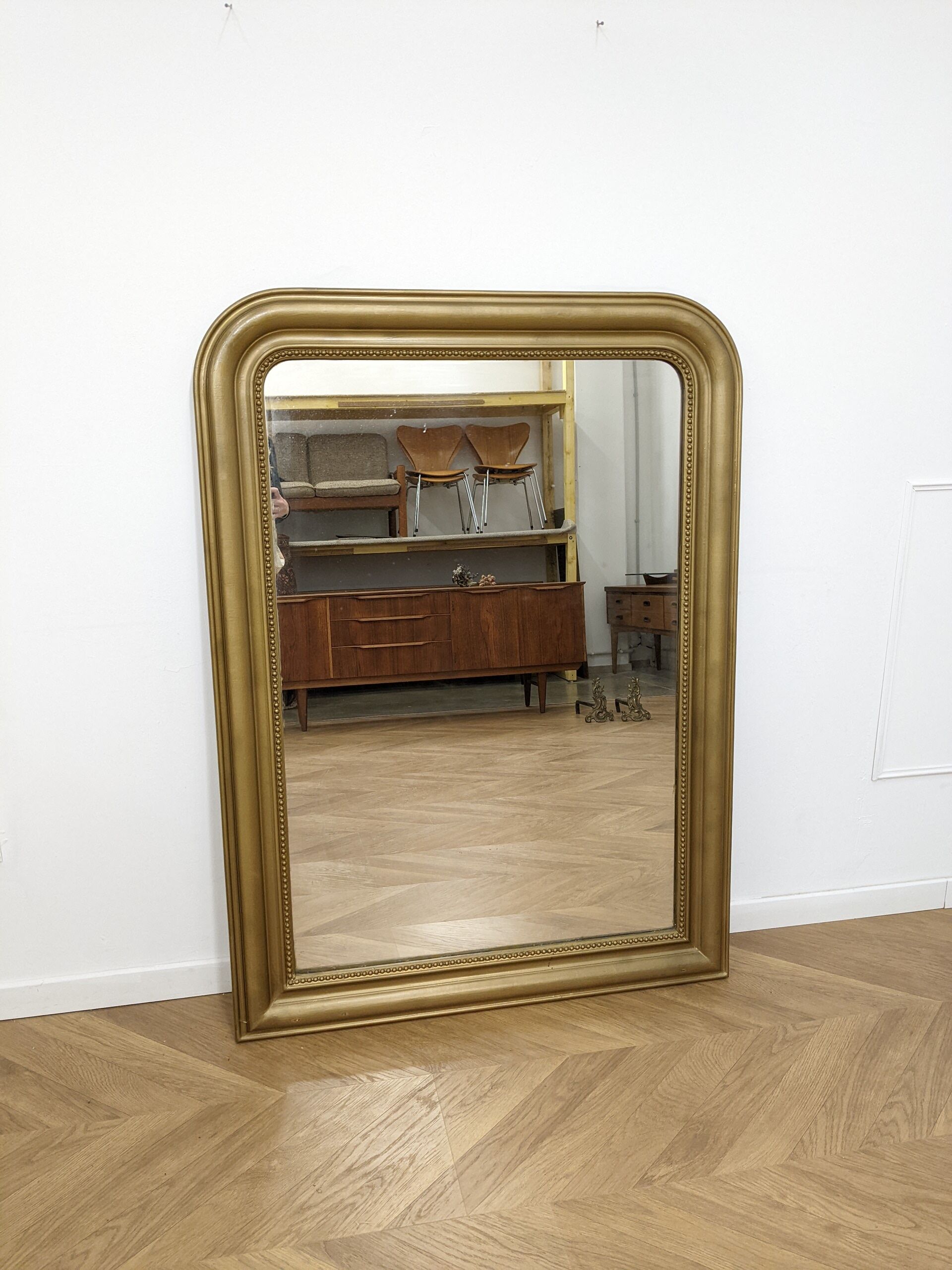 Golden mirror Louis Philippe