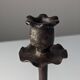 Candelabre en fer forgé avec tête de dragon, style Samuel Yellin, 20e siècle