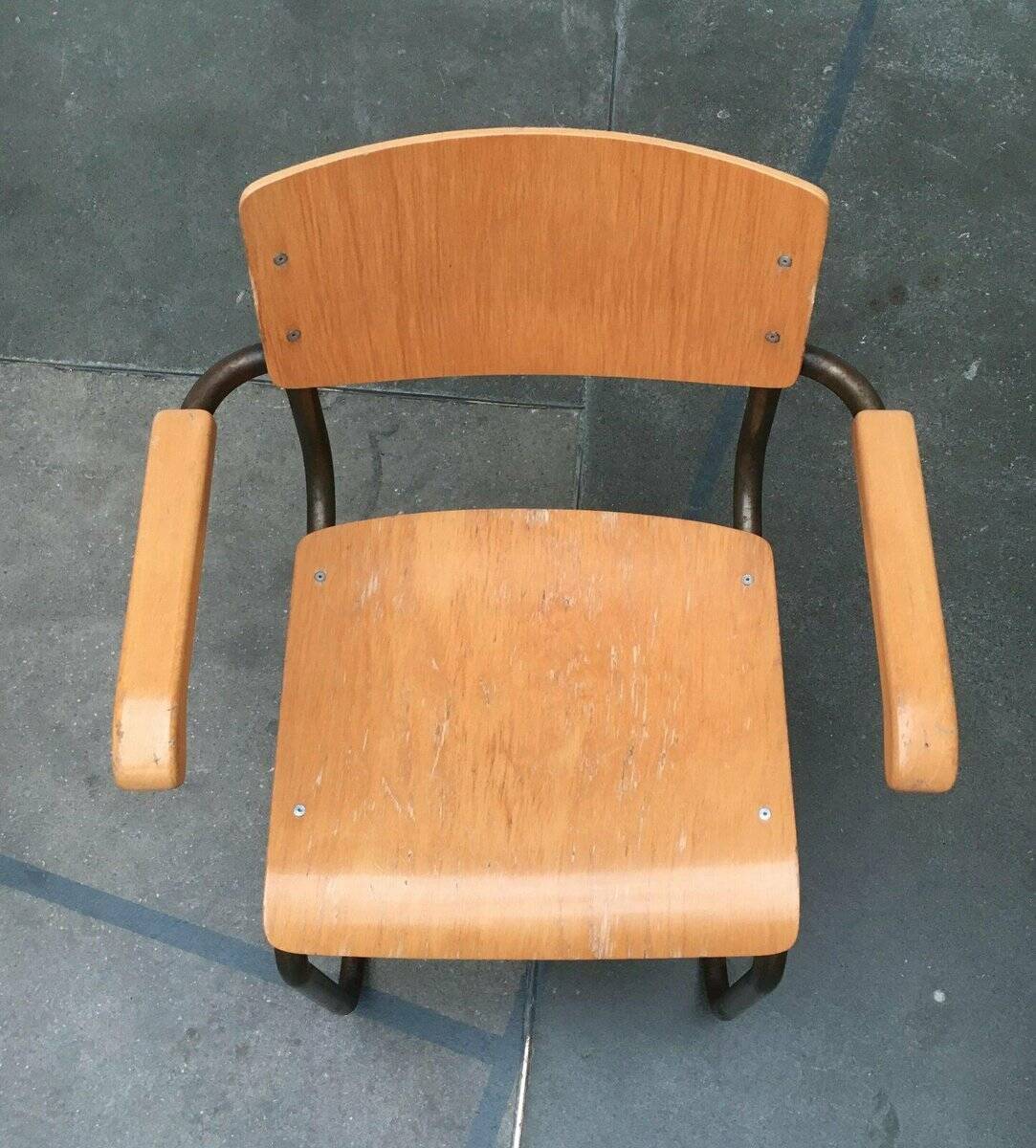 S43F cantilever chair Mid-Century by Mart Stam for Thonet, Germany, 1960s