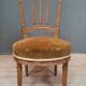 Louis XVI style gilded chair