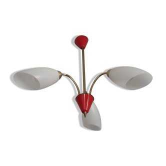 Lustre vintage 3 feux - 1950
