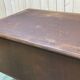 60s English flat desk in oak