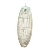 XXL rattan pendant light Natural rattan light