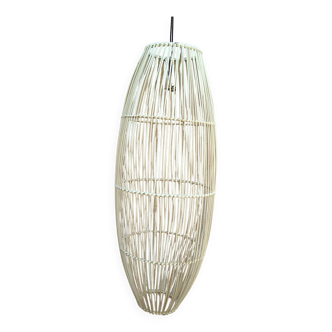 XXL rattan pendant light Natural rattan light