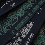 Tissu en coton vintage finlandais « Nummi » de Kristina Isola, 1,40 m x 2,12 m