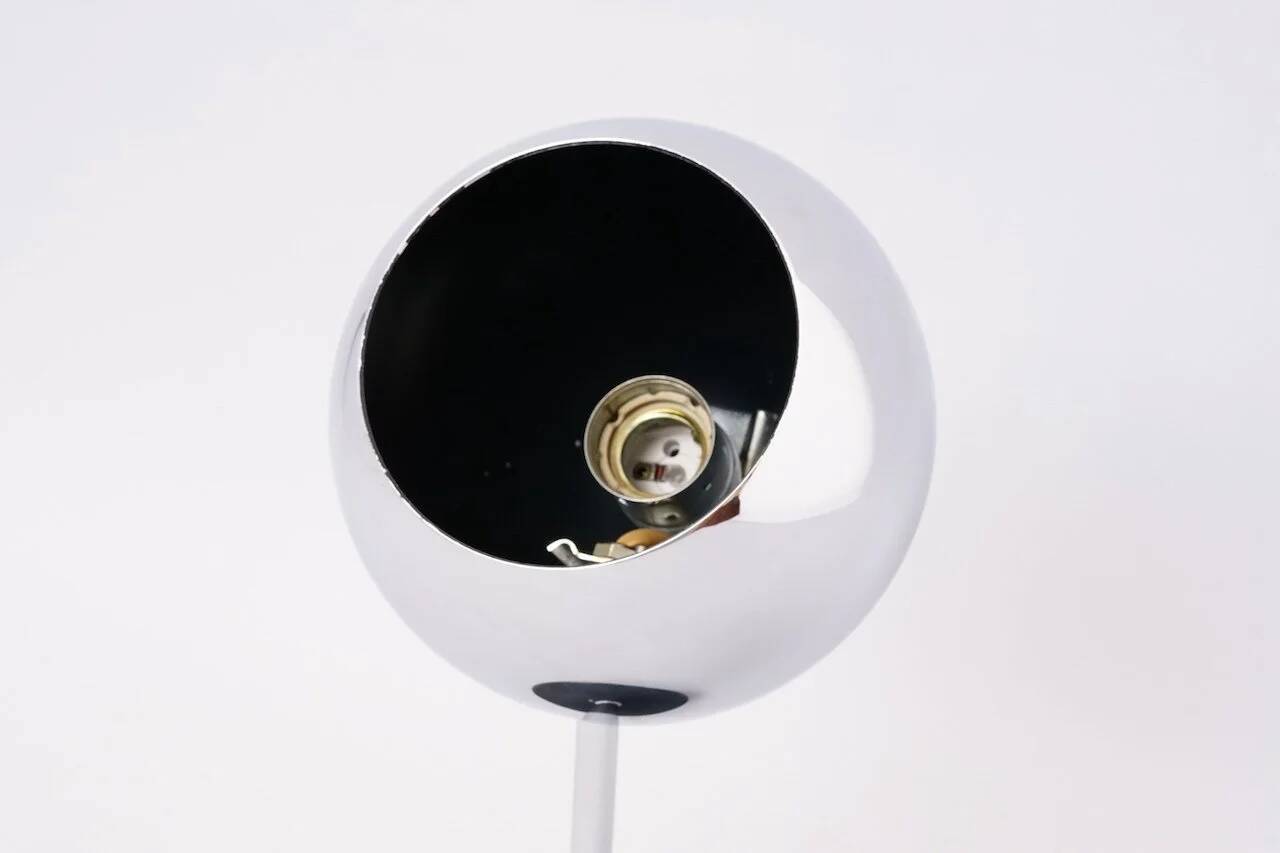 Chrome-plated ceiling lamp from Staff