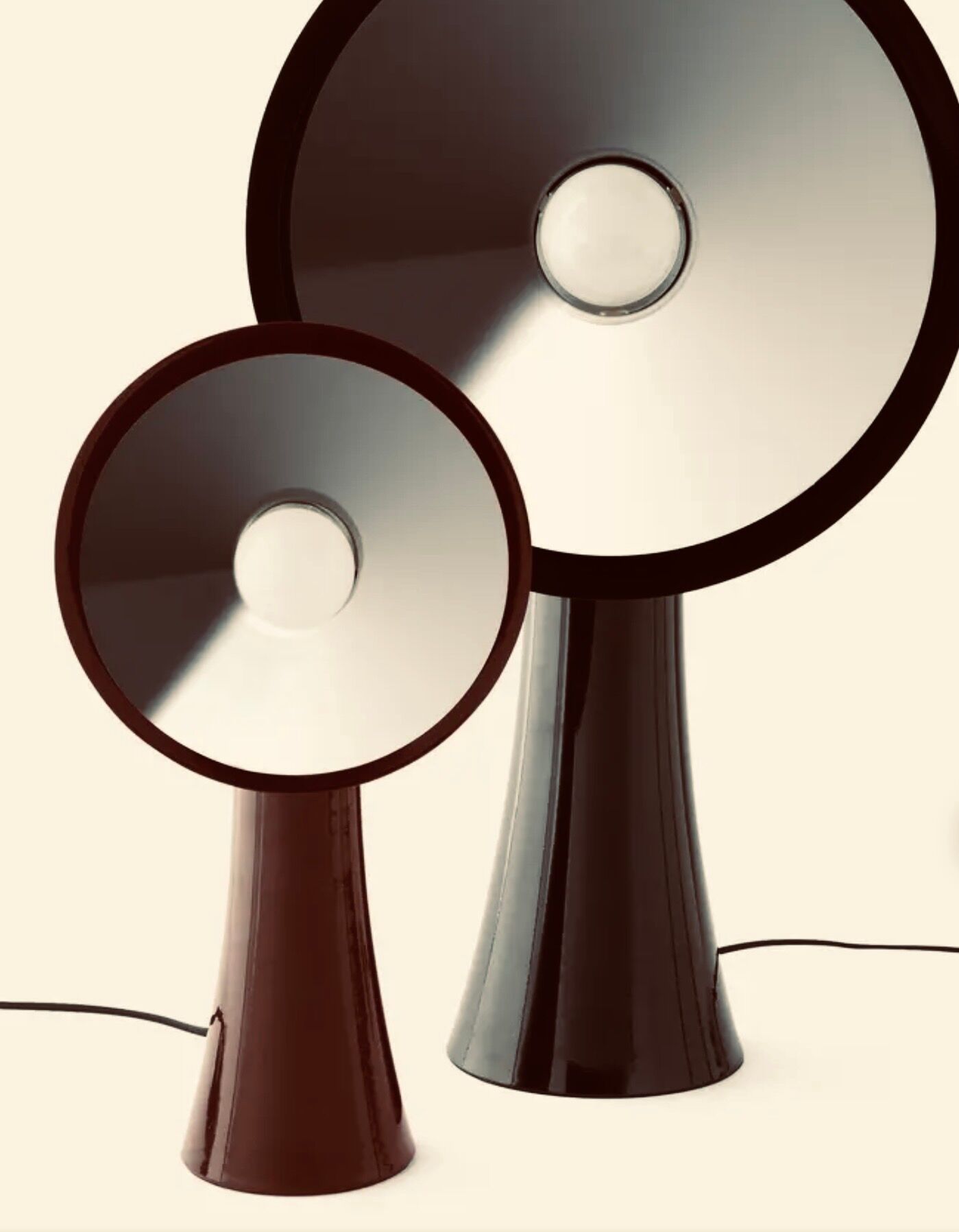 Brown totem lamp small model