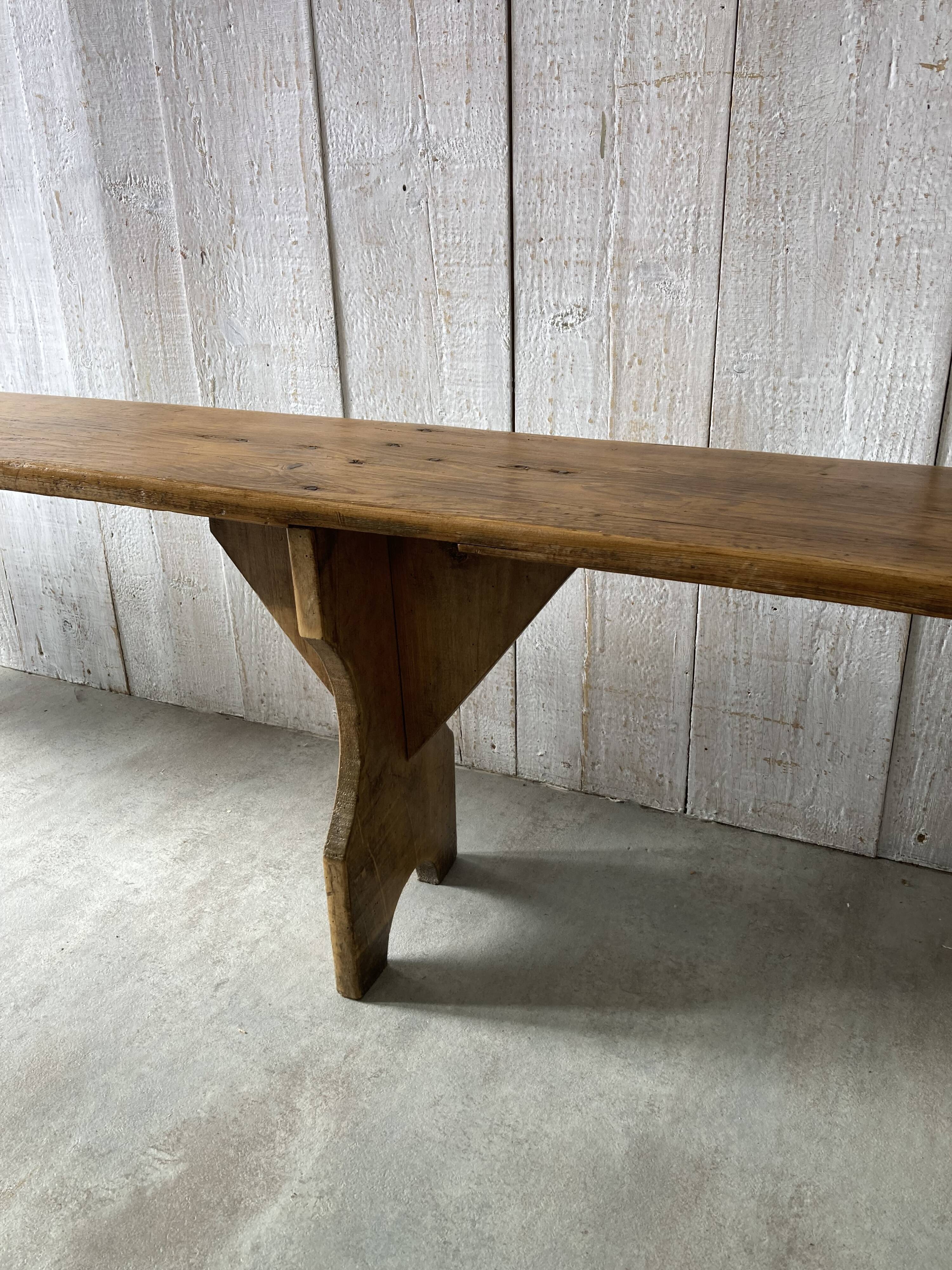 Paire de bancs campagnards 300cm