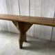 Paire de bancs campagnards 300cm