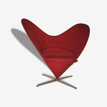 Heart Cone by Verner Panton Chair edited by more-Linjé