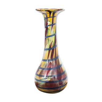 Vase coloré, Pologne, années 60