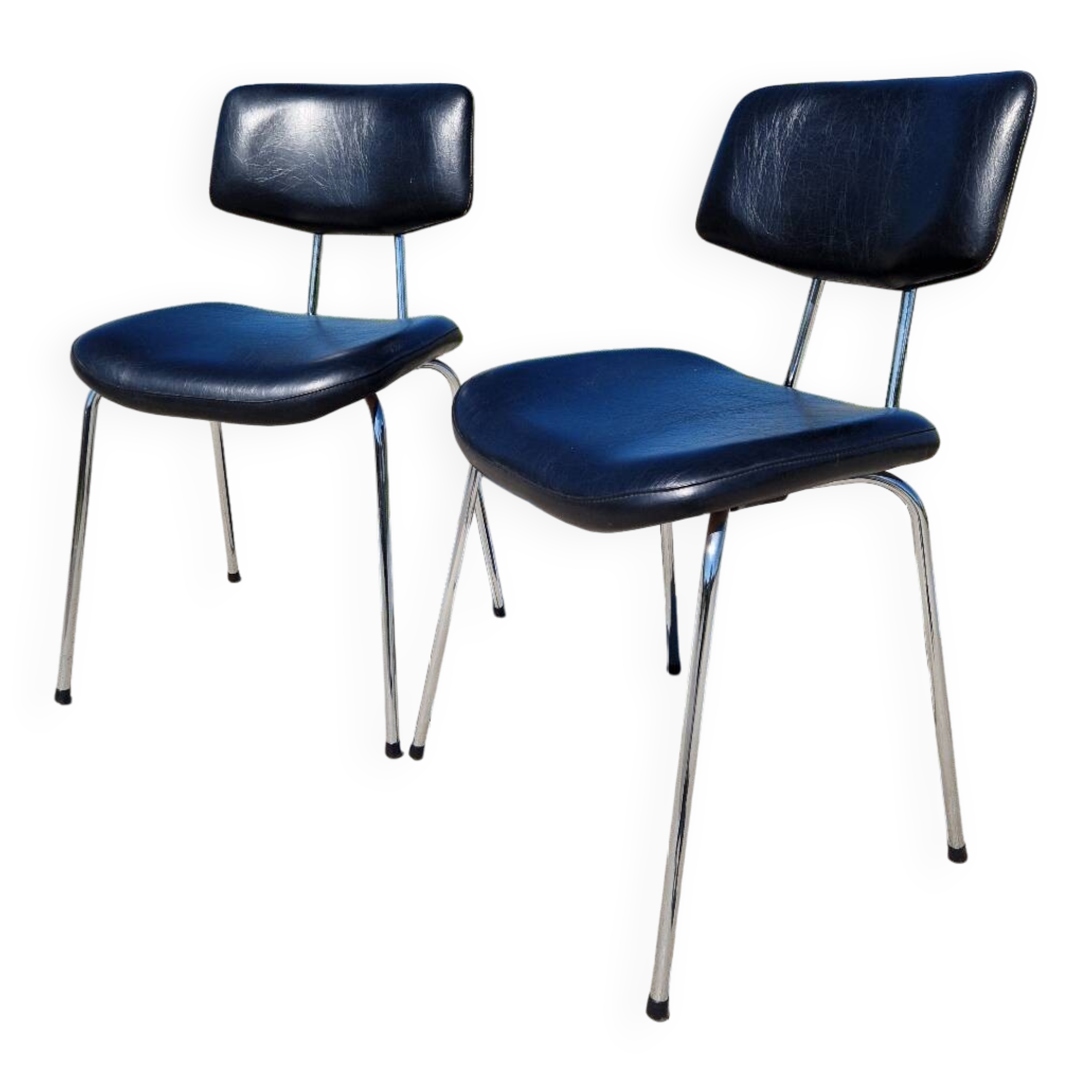 Set of 2 60s designer chairs