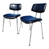 Set of 2 60s designer chairs