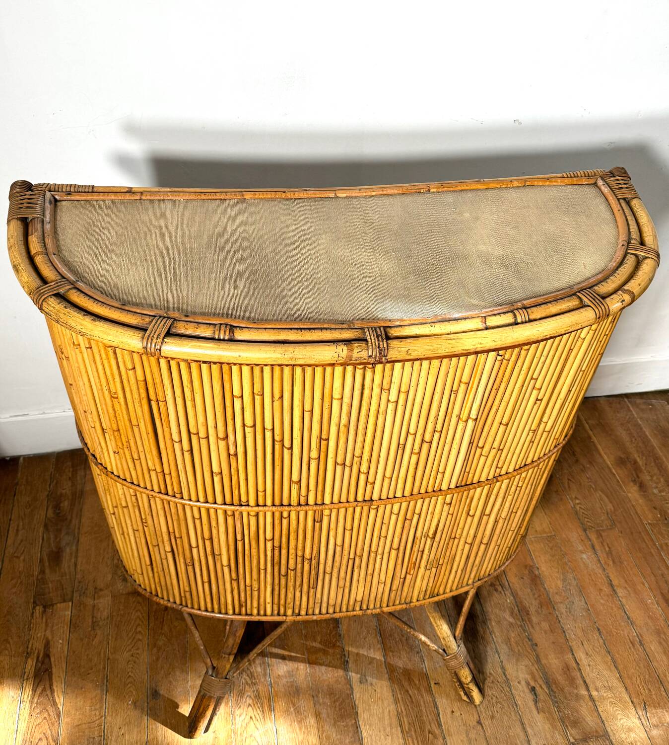 Rattan bar from the 60s/70s