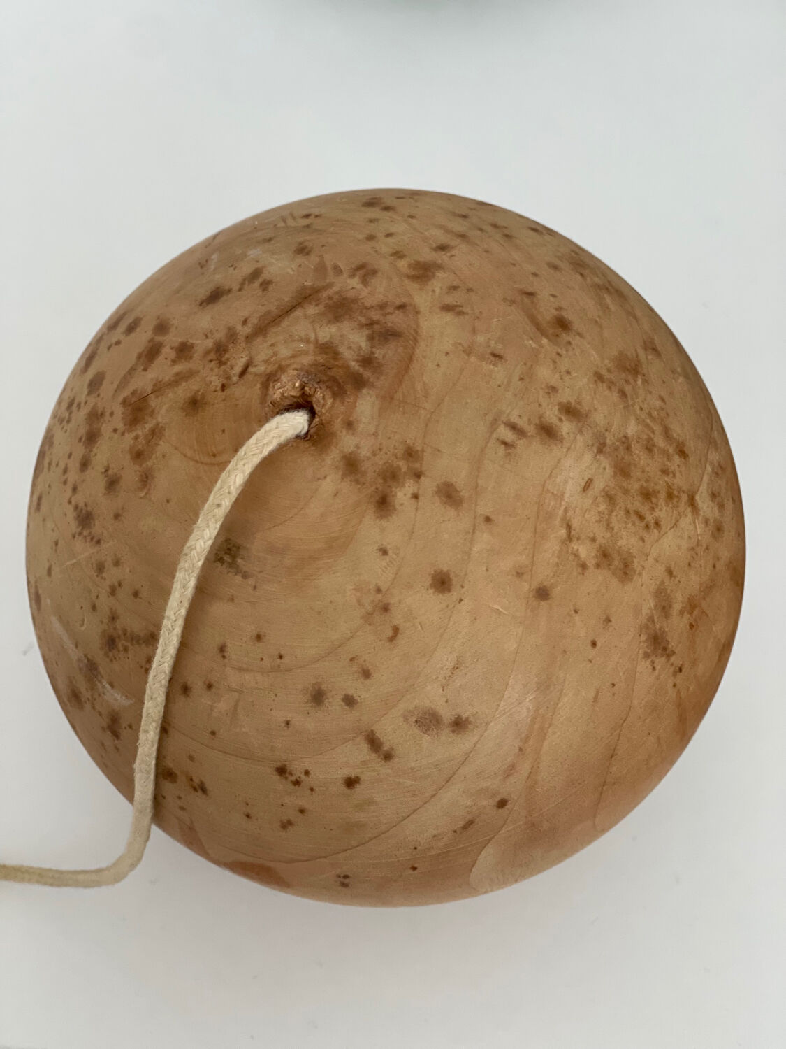 Old wooden bilboquet