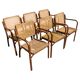 Set of 6 dining chairs by Mirjana Maracic for Mundus, 1970s.