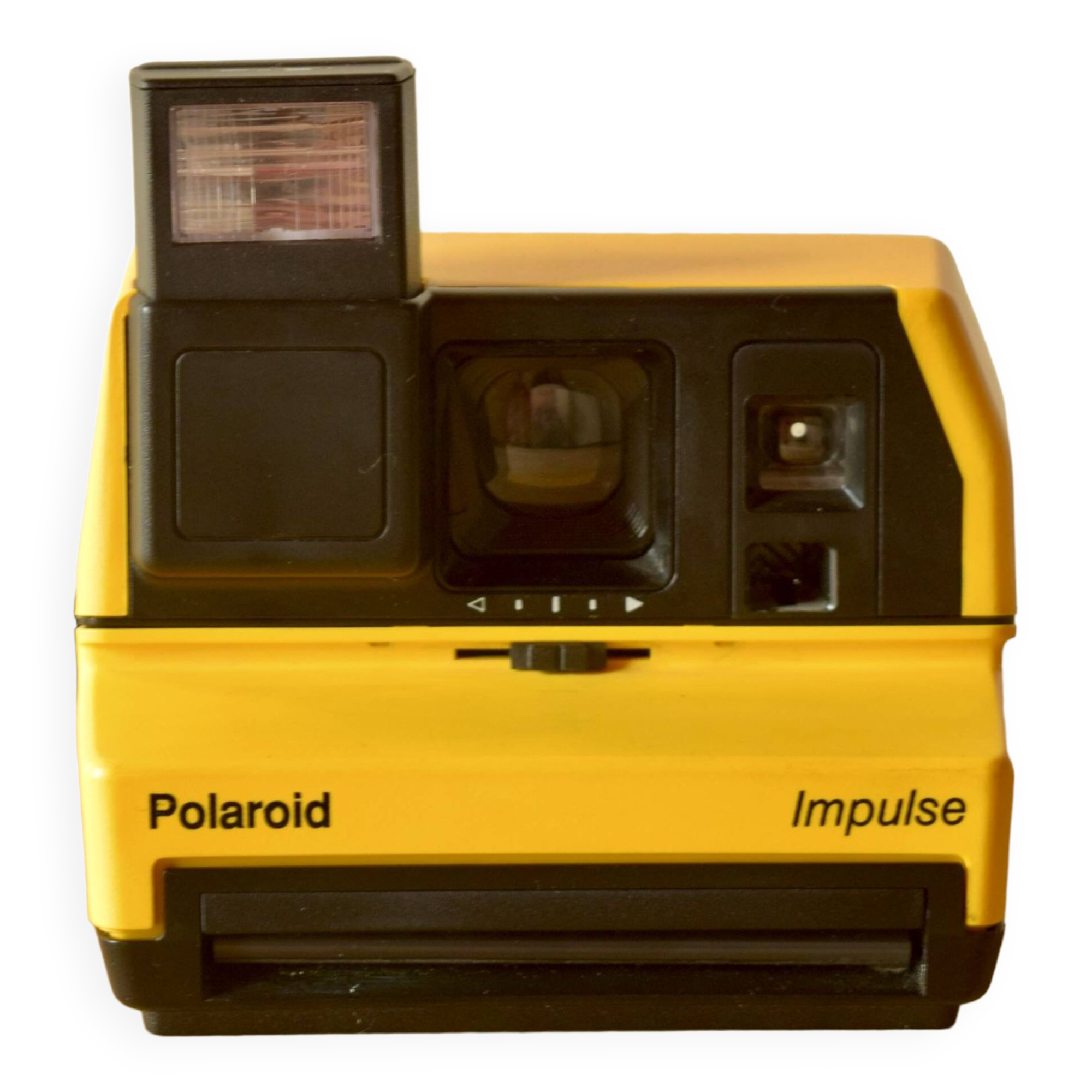 Polaroid Impulse - vintage yellow instant camera