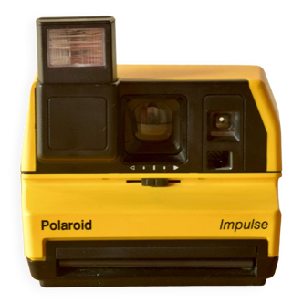 Polaroid Impulse - vintage yellow instant camera