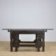 Coffee Table Of Cast Iron And Glass Top