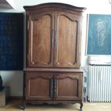 Buffet two solid mahogany bodies louis 15