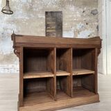 Solid oak box countertop, circa 1900.