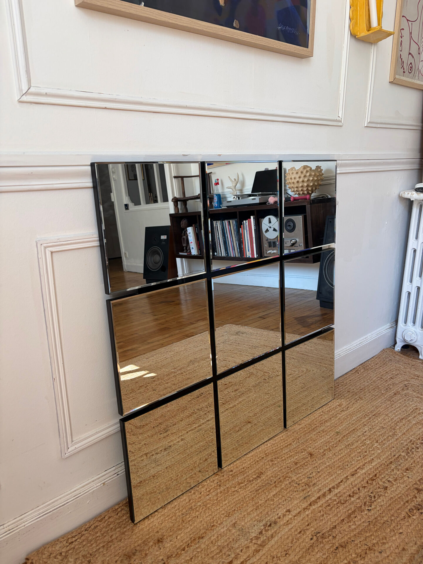 Miroir mosaïque deknudt vintage 90cmx90cm