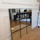 Miroir mosaïque deknudt vintage 90cmx90cm