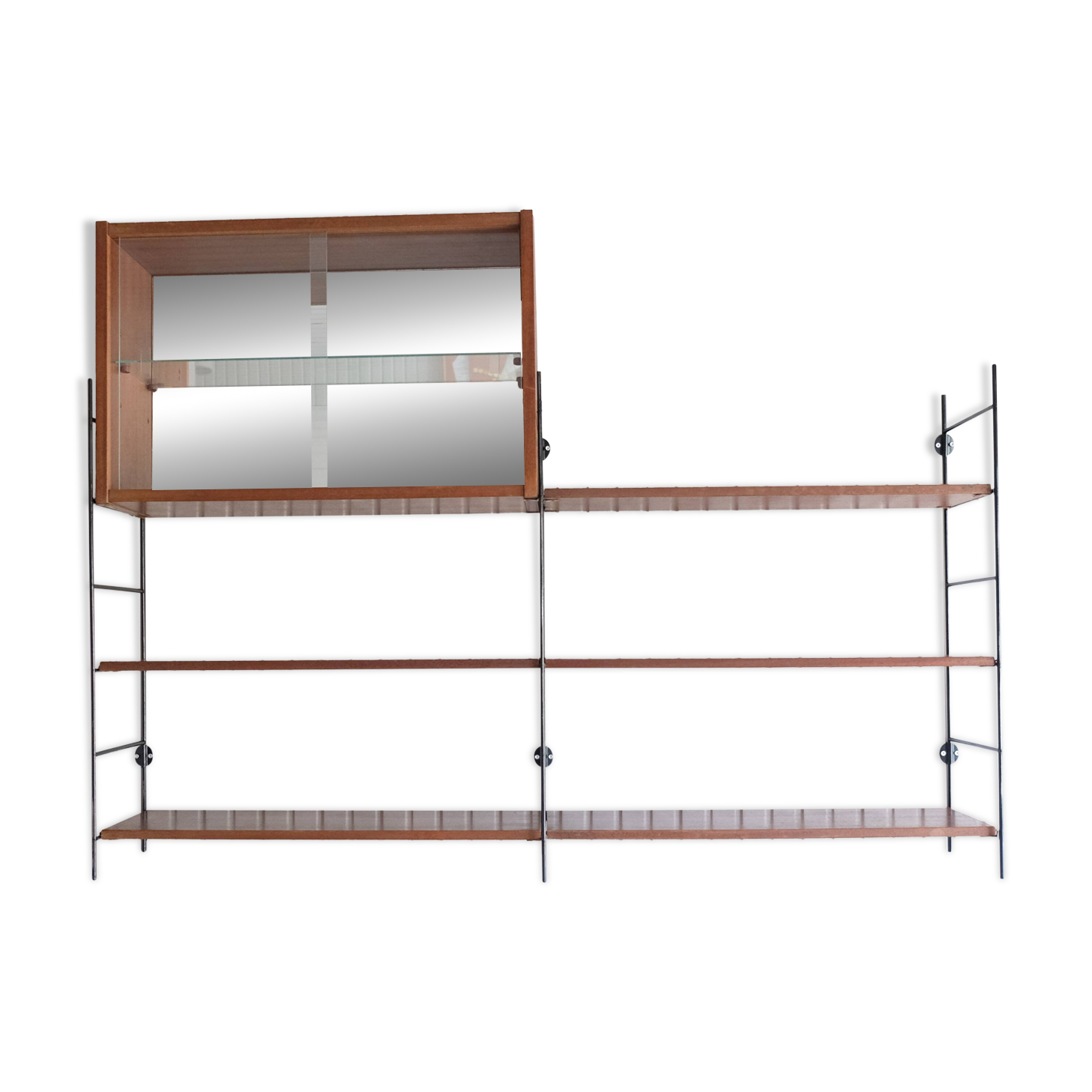 Modular wall shelf