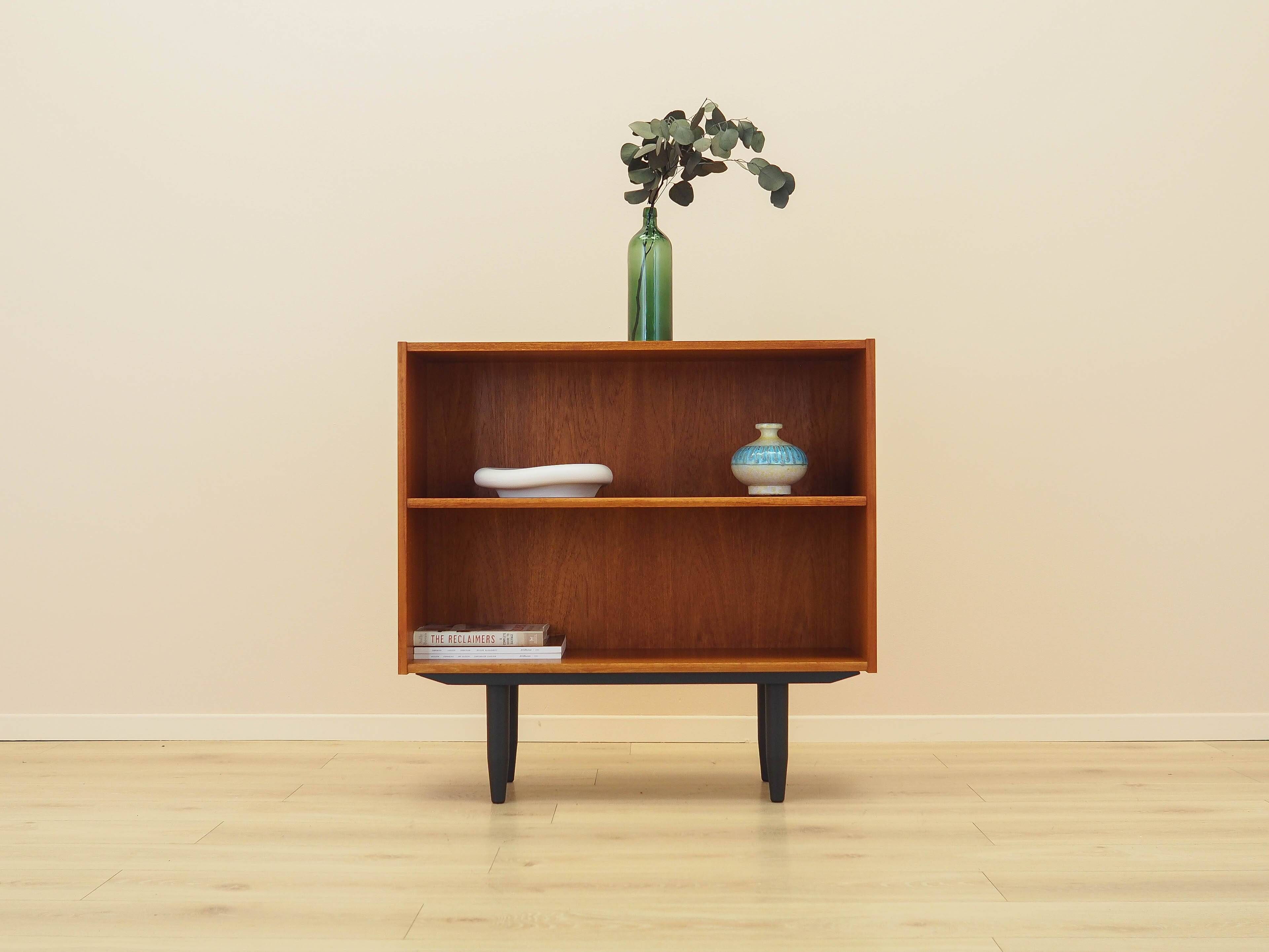 Teak bookcase, Danish design, 1970s, made in Denmark