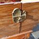 Provençal bread bin in oak 19th