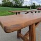 Lot de 2 bancs en orme massif par Aranjou