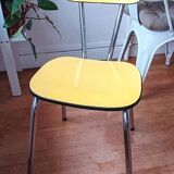 Chaise formica jaune