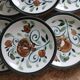 6 Argenteuil Boch La Louviere plates