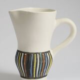 "Pyjama" earthenware pitcher vase Roger CAPRON signed on the back - ceramic
