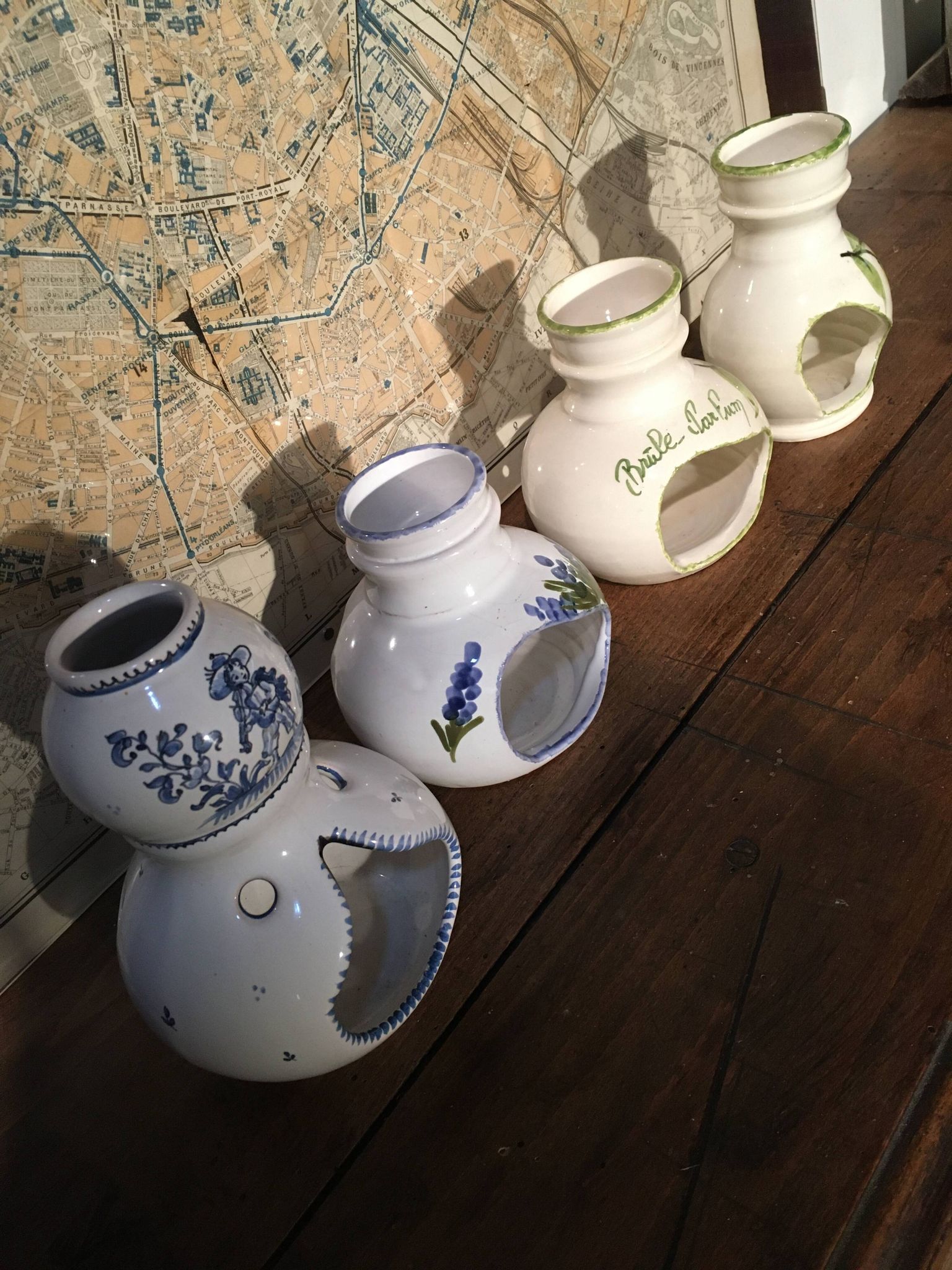 Vallauris and Moustier perfume burners of your choice