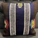 Black Wool Cushion Cover