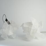 Labyrinth, Hazy, Artisan Light Sculpture with Integrated Fixture, By Republiken