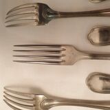 Cutlery part in silver metal christalba