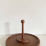 Plateau à condiments en teck vintage