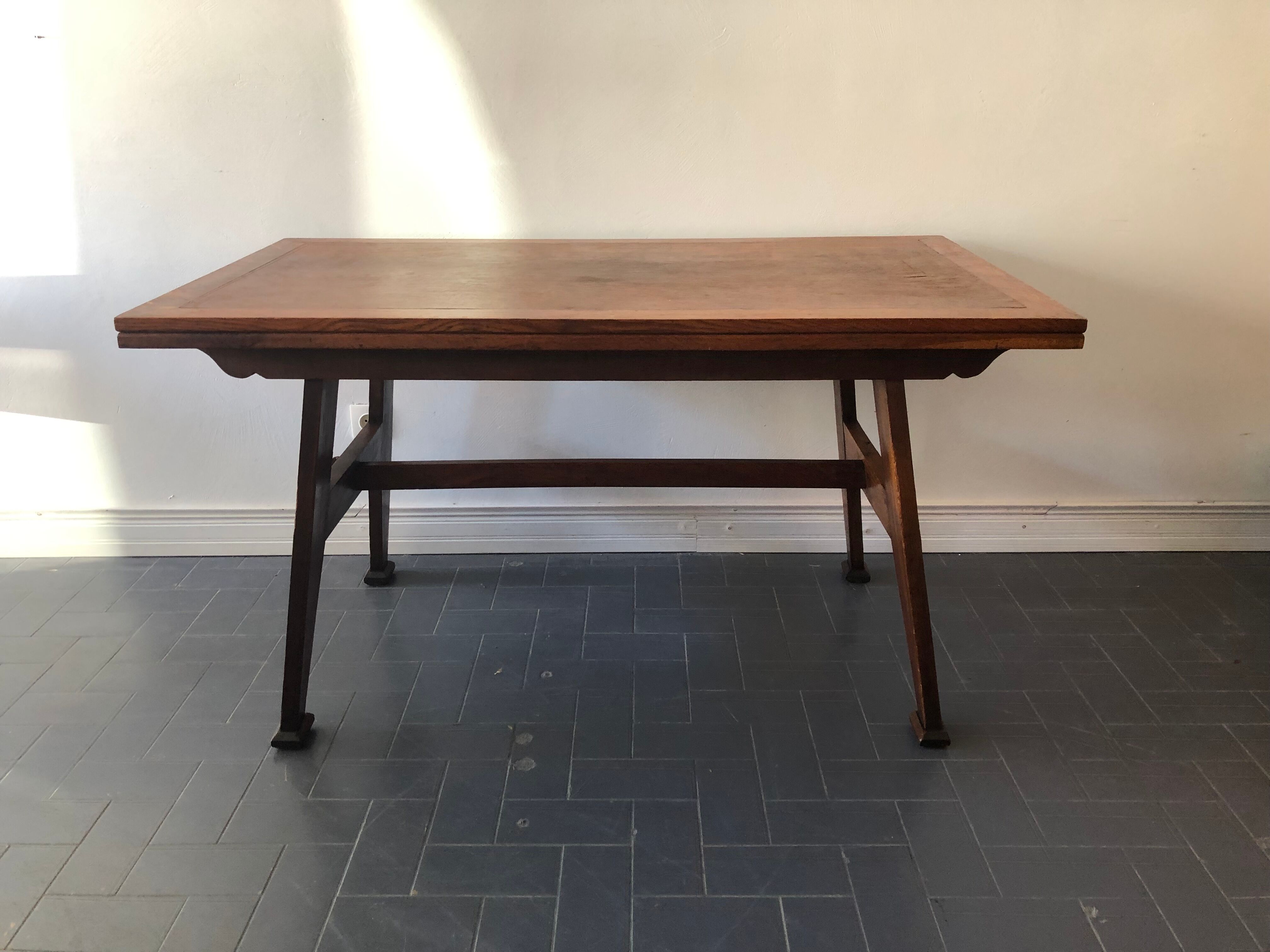 René Gabriel vintage table, 135 cm