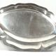 Flat oval silver metal Boulenger