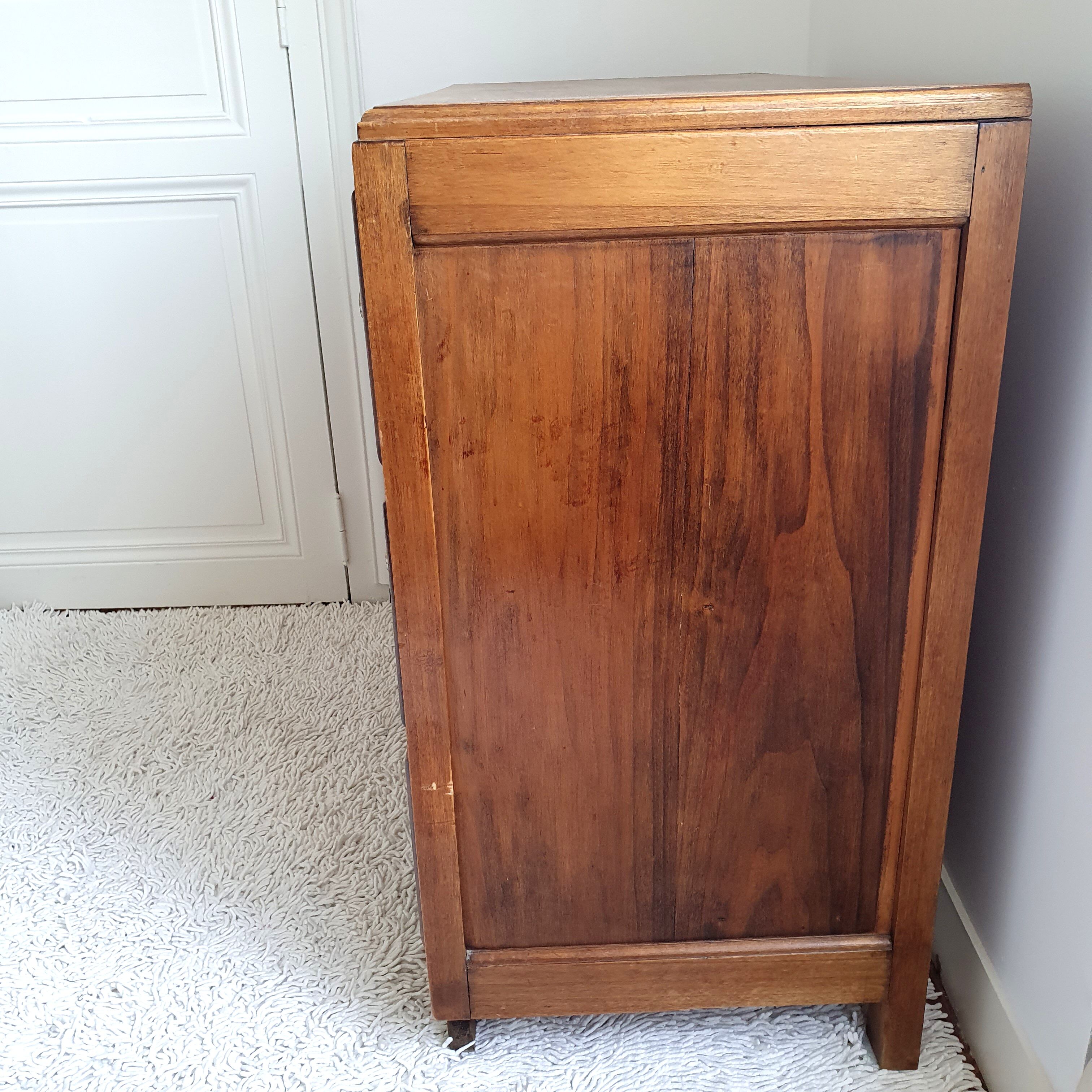 Commode vintage, 3 tiroirs