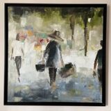 Acrylic painting