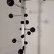 Chrome coat rack