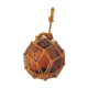 Float lamp peach amber ball