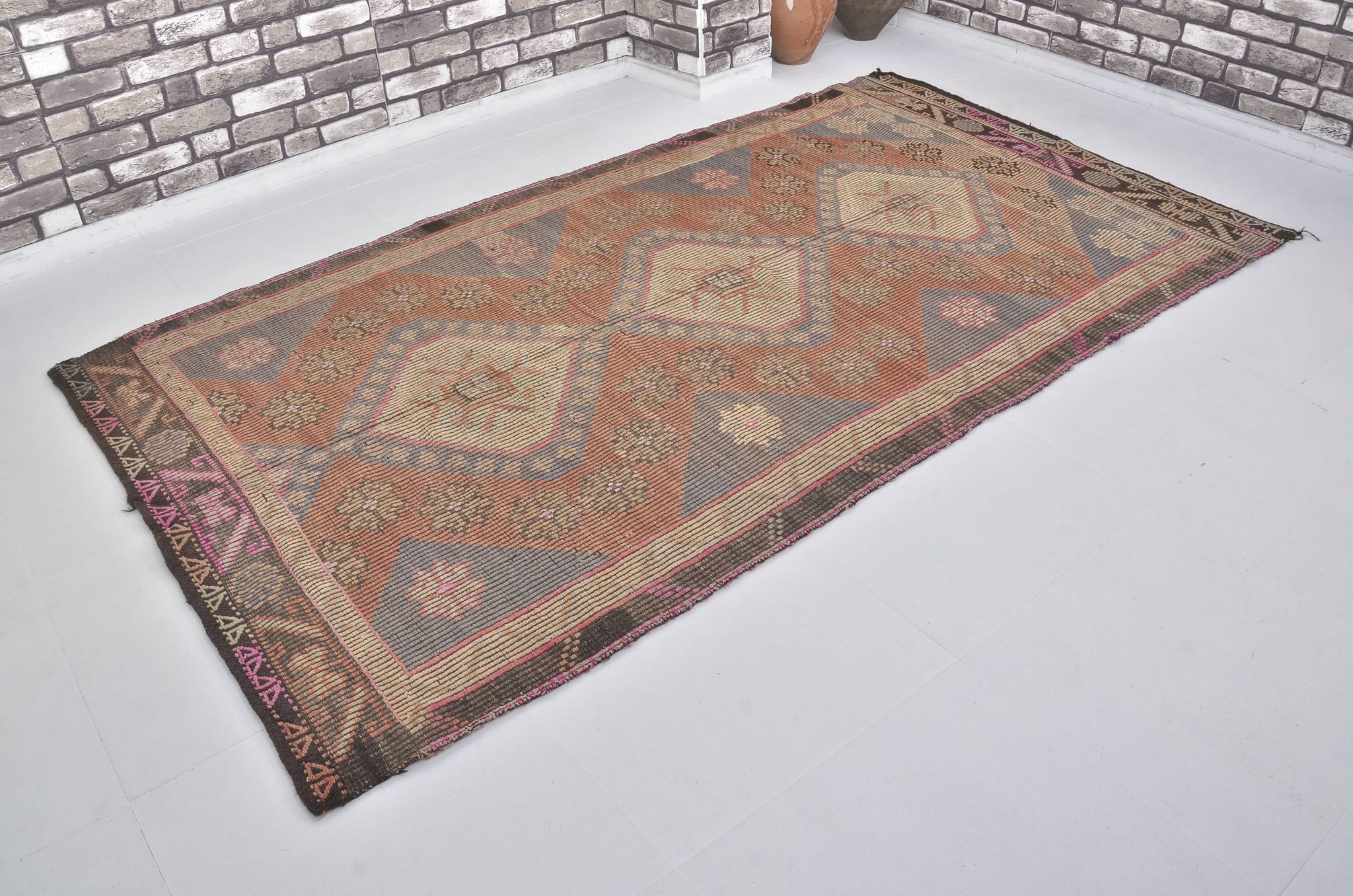 Geometric Anatolian Kilim Rug sku 1671