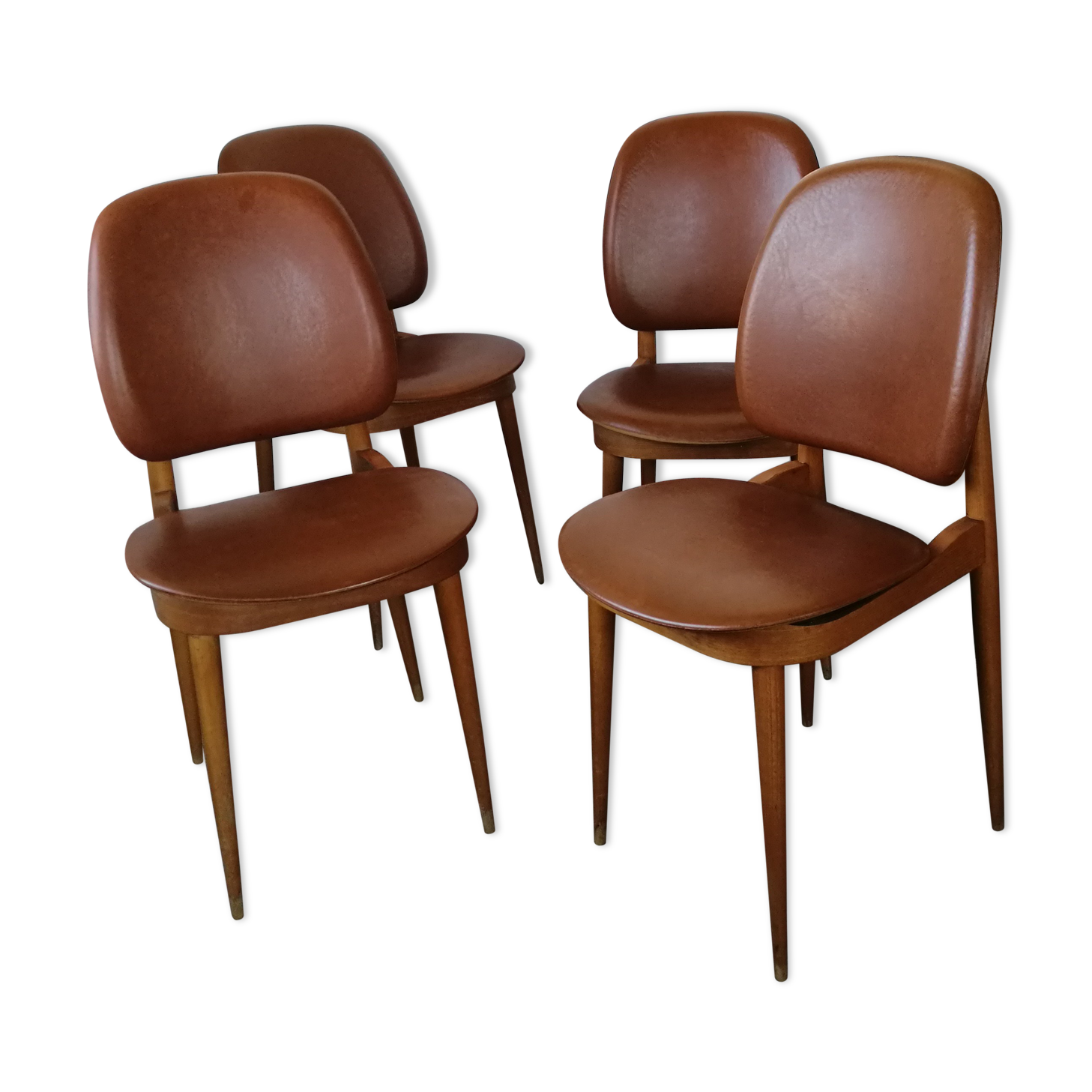 Set of 4 Baumann chairs, Pegasus model