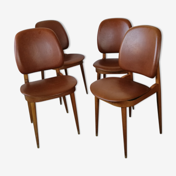 Set of 4 Baumann chairs, Pegasus model